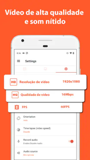 Gravador de Tela - AZ Recorder screenshot