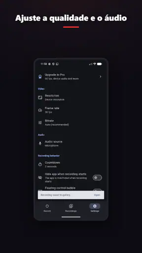 Gravador de Tela - Vidorec screenshot