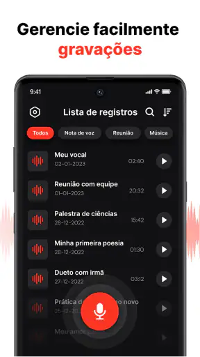Gravador de Voz screenshot