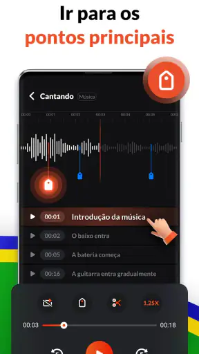Gravador de Voz - Gravar Áudio screenshot