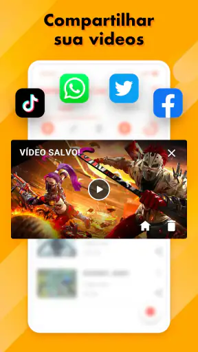 Gravar tela, Gravador de tela screenshot
