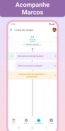 Gravidez + App Semana a Semana screenshot