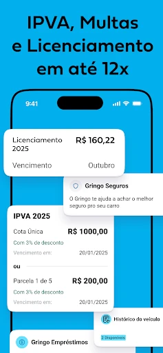 Gringo: Licenciamento, IPVA + screenshot