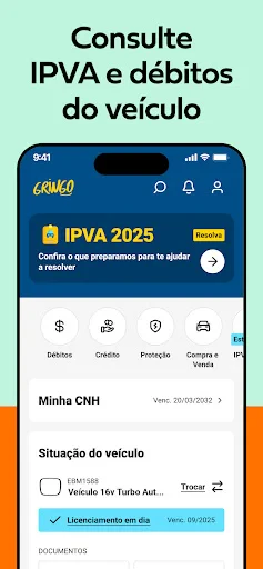 Gringo: Licenciamento, IPVA + screenshot