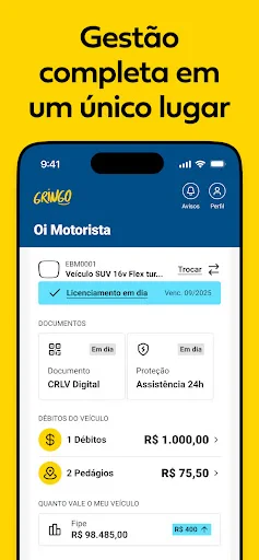 Gringo: Licenciamento, IPVA + screenshot