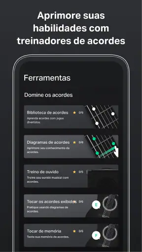 GuitarTuna: Afinador, Acordes screenshot