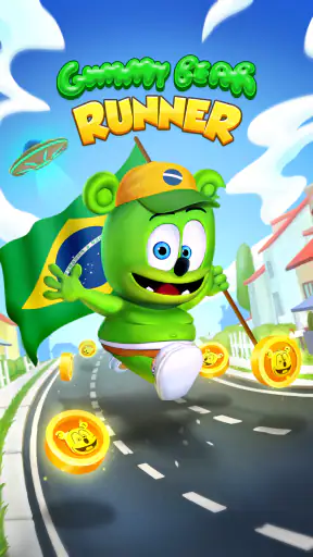 Gummy Bear Run:Jogo de corrida screenshot
