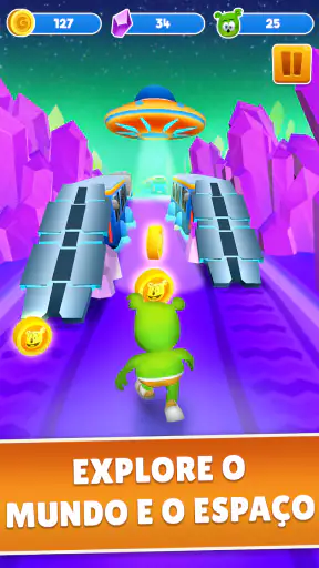 Gummy Bear Run:Jogo de corrida screenshot