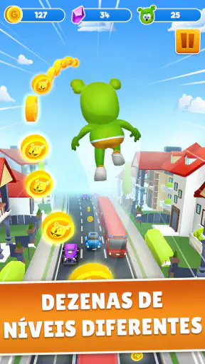 Gummy Bear Run:Jogo de corrida screenshot