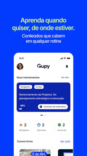 Gupy Treinamento screenshot