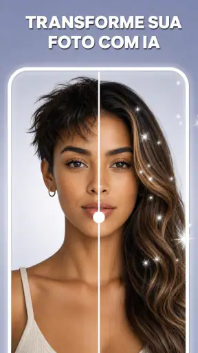 Hairisi: Cabelo IA e Cor screenshot