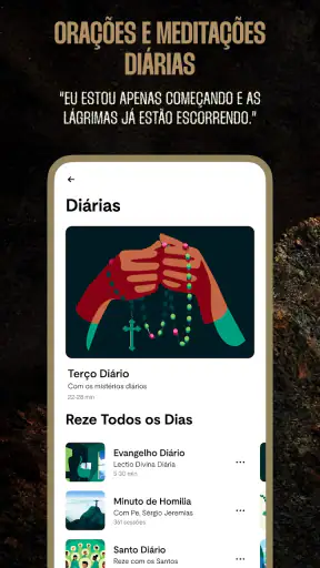 Hallow: Meditação Católica screenshot