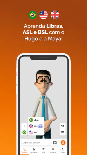 Hand Talk Tradutor para Libras screenshot