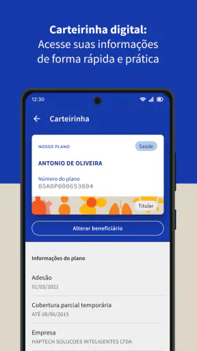 Hapvida screenshot