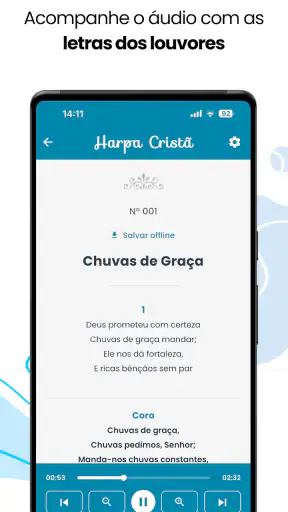 Harpa Cristã Áudio e Playback screenshot