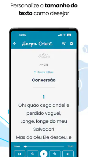 Harpa Cristã Áudio e Playback screenshot