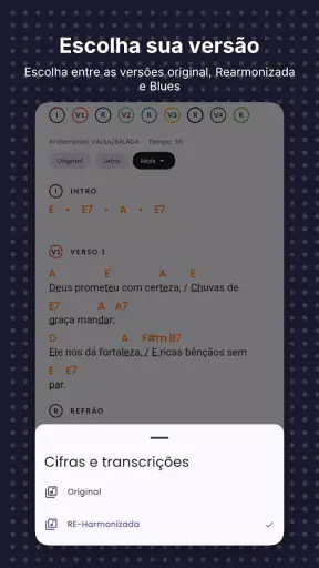 Harpa Cristã Cifrada screenshot