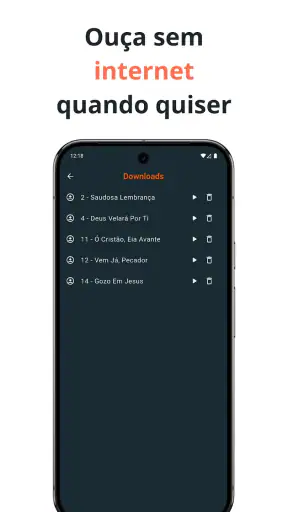 Harpa Cristã: letra e áudio screenshot
