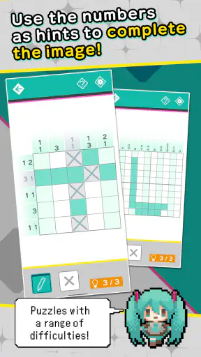 Hatsune Miku Logic Paint screenshot