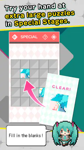 Hatsune Miku Logic Paint screenshot