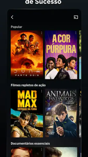 HBO Max: programas e filmes screenshot