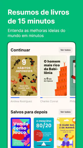 Headway: Resumos de Livros screenshot