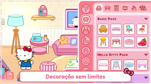 Hello Kitty e seus amigos screenshot