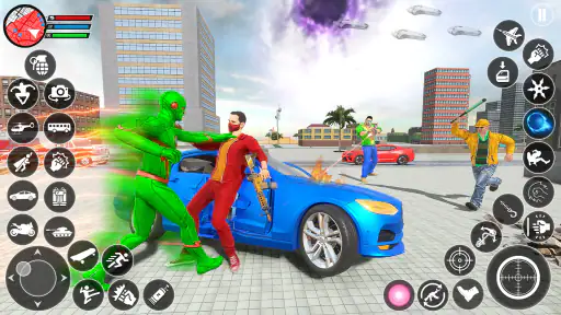 herói da velocidade da luz screenshot