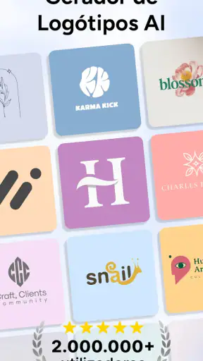Hexa AI: Logo & Arte Gerador screenshot