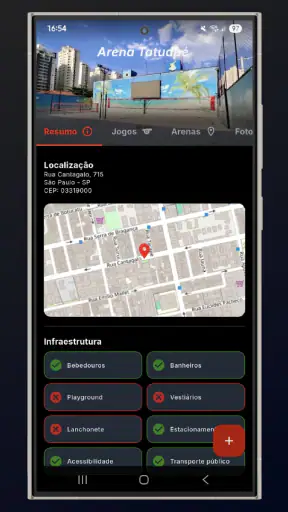 Hexagon sports screenshot