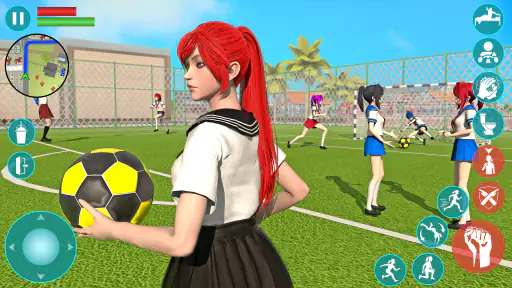 High School Anime Simulator 3D screenshot