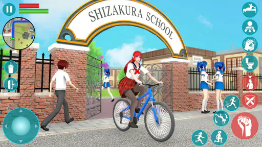 High School Anime Simulator 3D screenshot