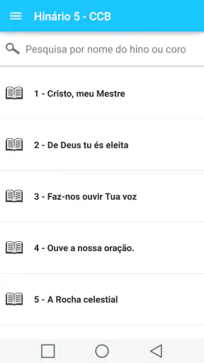 Hinário 5 - CCB screenshot