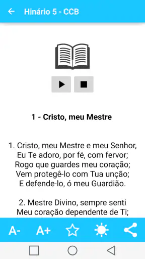 Hinário 5 - CCB screenshot