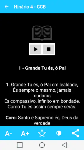 Hinário 5 - CCB screenshot