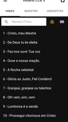 Hinário CCB 5 + Áudio screenshot