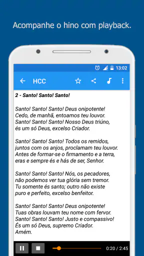 Hinários HC, CC e HCC screenshot