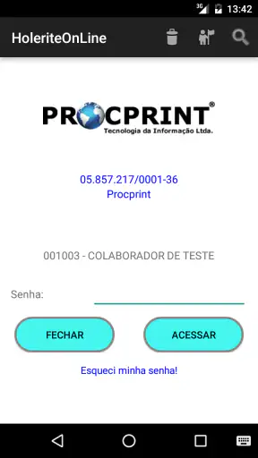HoleriteOnLine screenshot