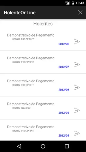 HoleriteOnLine screenshot