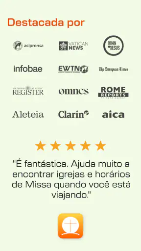 Horários de Missa screenshot