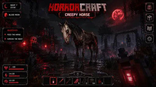 HORRORCRAFT : Creepy Horse screenshot