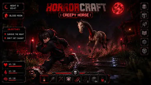 HORRORCRAFT : Creepy Horse screenshot