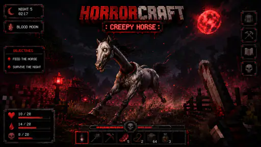 HORRORCRAFT : Creepy Horse screenshot