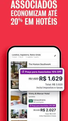 Hoteis.com: reserva de hotéis screenshot