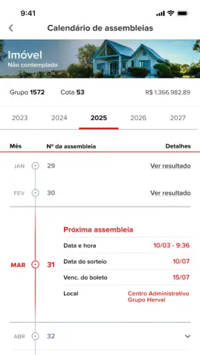 HS Consórcios screenshot