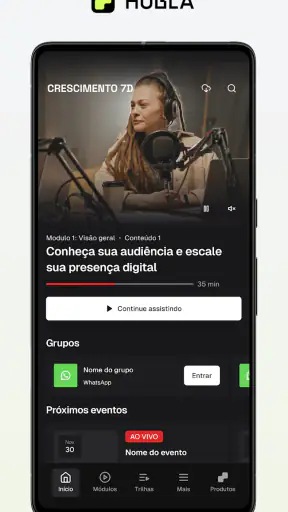 Hubla: acesse seus conteúdos screenshot