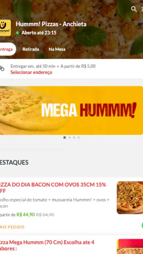 Hummm! Pizzas screenshot