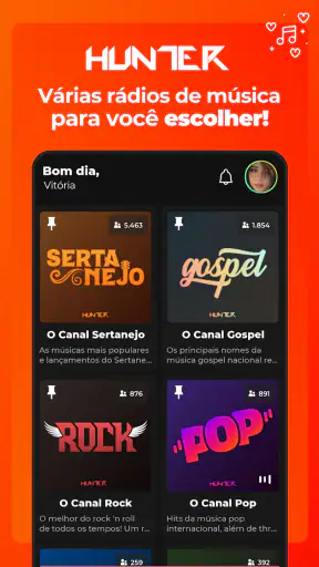 Hunter.FM - Rádio Online screenshot