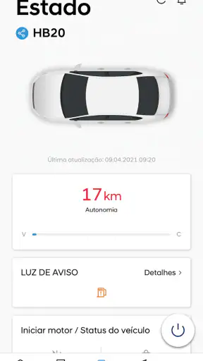 Hyundai Bluelink screenshot