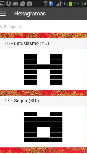 I-Ching: Livro das Mutações screenshot
